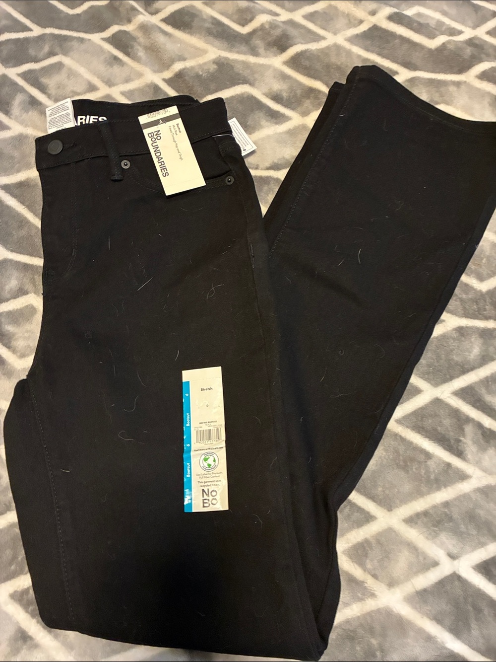 NOBO Black Slim Stretch Jeans